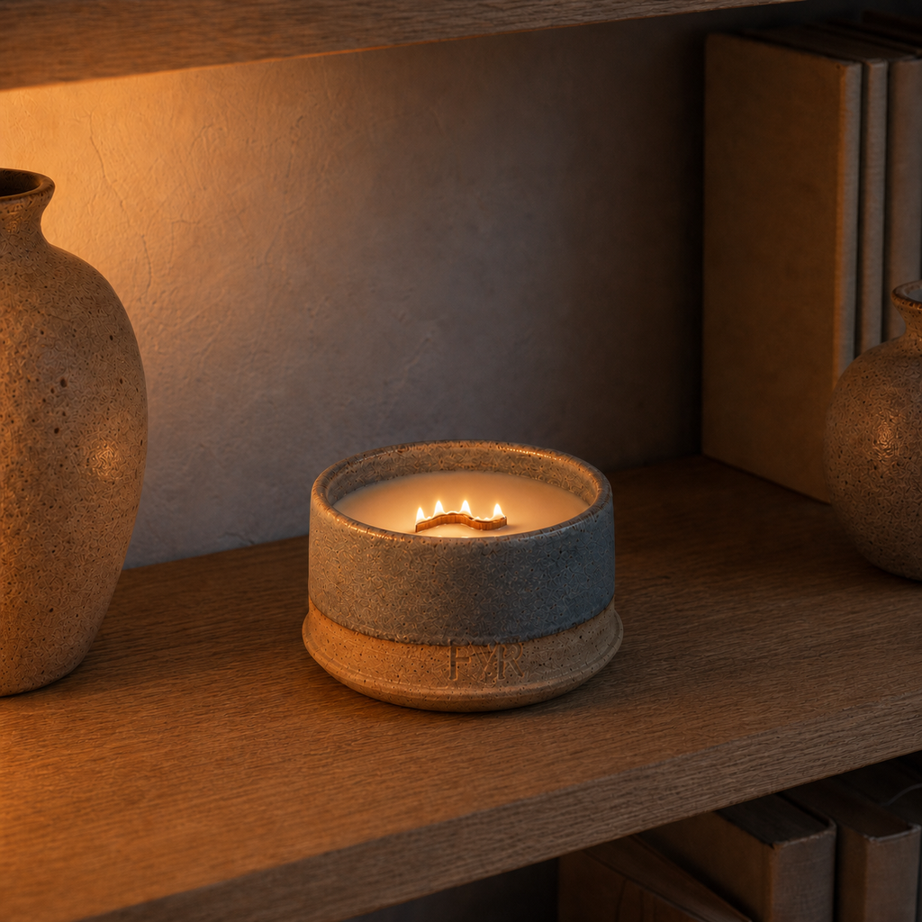Dark Skies Over Sycamore Gap - Handmade Ceramic Candle