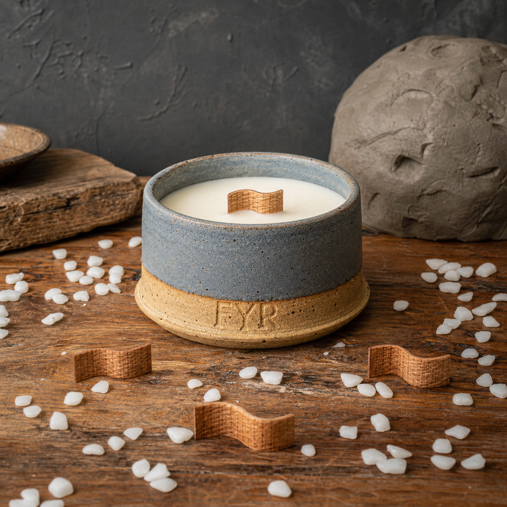 Dark Skies Over Sycamore Gap - Handmade Ceramic Candle