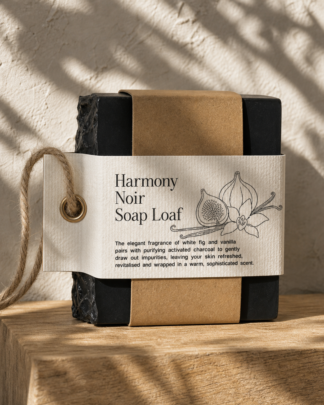 Harmony Noir Soap Slice
