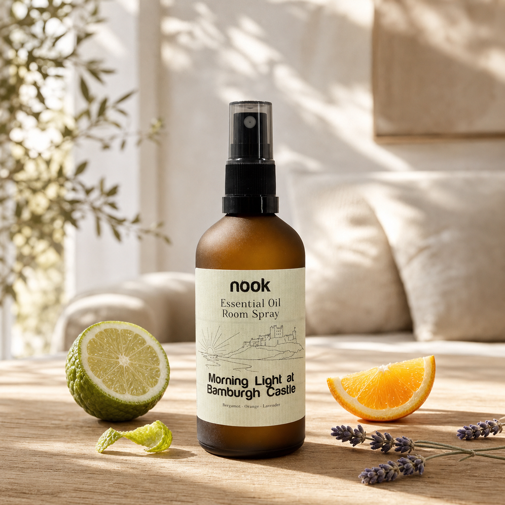 Morning Light at Bamburgh Castle Essential Oil Room Spray — 100ml