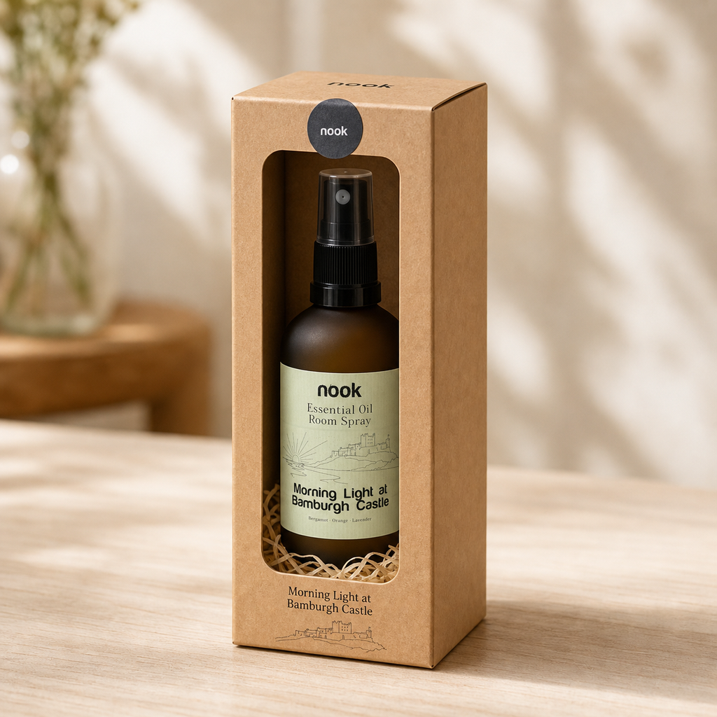 Morning Light at Bamburgh Castle Essential Oil Room Spray — 100ml