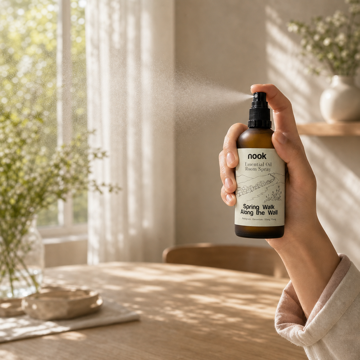 Spring Walk Along the Wall Essential Oil Room Spray — 100ml