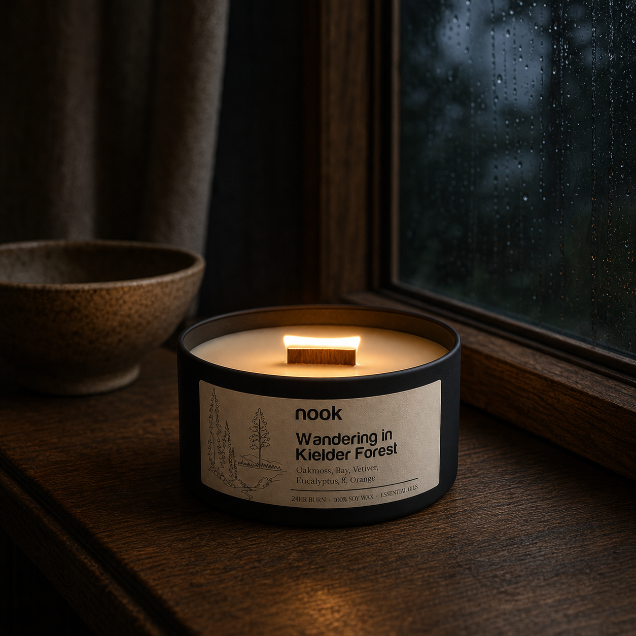 Wandering in Kielder Forest - Soy Wax Essential Oil Candle